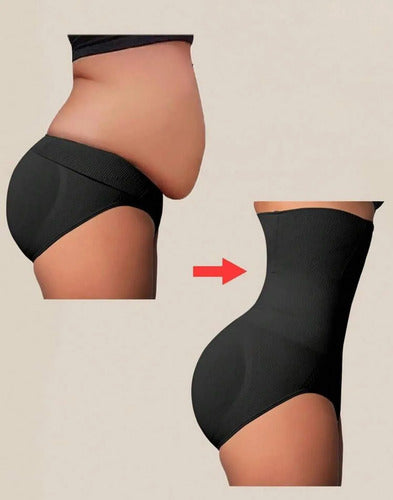 Faja Modeladora Reductora Bombacha Tiro Alto Kica
