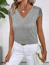 Remera Escote V