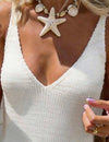 Vestido CortoPlayero Hilo Volados Elisa