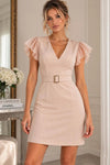 Vestido Elegante Cinturón