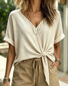 Blusa Lino Suelta