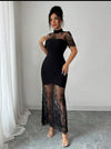 Vestido Fiesta Encaje Kica