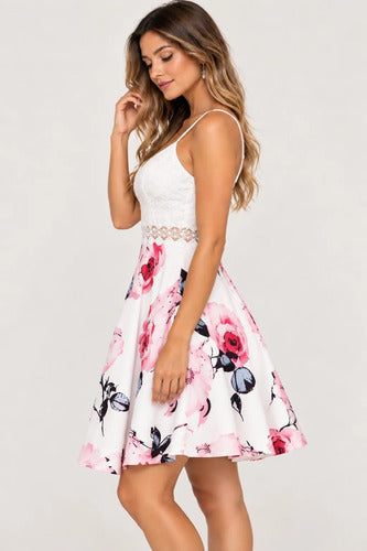 Vestido FaldaFloreada