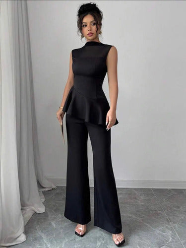 Conjunto Pantalon Y Blusa Minimalista Kica