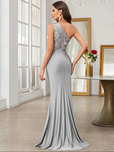 Vestidos Fiesta Lentejuelas Y Raso Kica