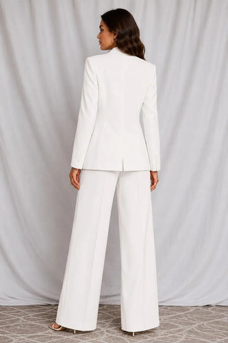 Traje Sastrero Pantalon Y Blazer Mujer Kica
