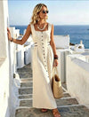 Vestido Lino Lazo