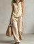 Pantalón Y Blusa Lino