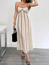 Vestido Lino Líneas