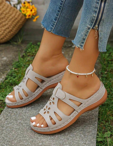 Sandalias Sueco Cruzadas