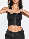 Top Soutien Faja Mujer Color Negro Talle Único