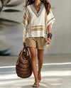 Conjunto Blusa Y Short