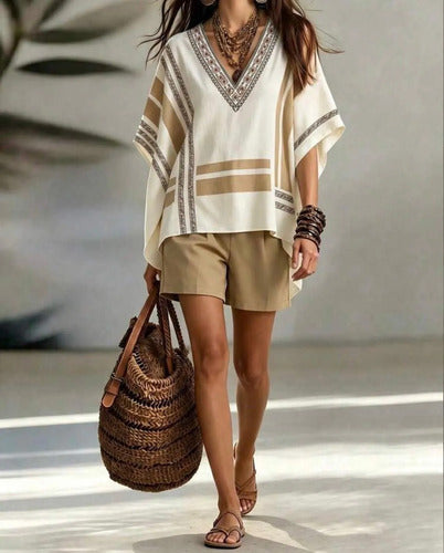 Conjunto Blusa Y Short