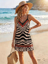 Vestido Solera Corta Verano Animal Print Casual Elisa