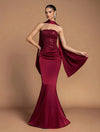 Vestido Largo De Fiesta Elegante Fino Sirena Kica