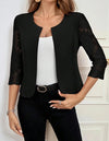 ChaquetaDe Vestir Blazer Mangas Encaje Kica