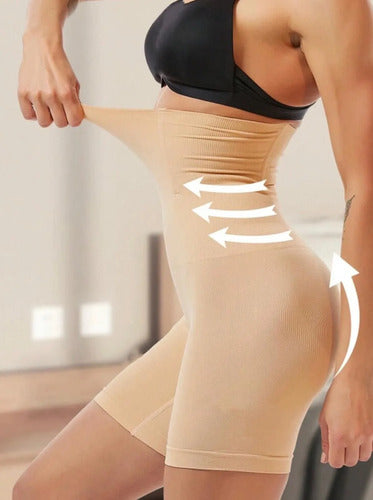 Faja Moldeadora Short Cintura Alta Levanta Glúteos Kica