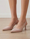 Zapatos Stiletto Punta Fina Taco Trompe Boda Kica