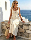 Vestido Lino Lazo
