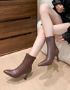 Bota Botin Botineta Taco Medio Trompeta Kica
