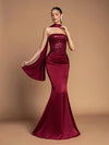 Vestido Largo De Fiesta Elegante Fino Sirena Kica