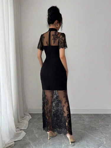 Vestido Fiesta Encaje Kica