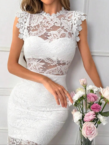Vestido Encaje Civil