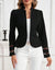 Blazer Chaqueta Entallada Mangas Transparentes Kica