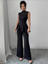 Conjunto Pantalon Y Blusa Minimalista Kica