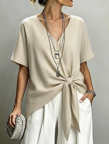 Blusa Lino Suelta