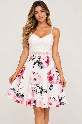 Vestido FaldaFloreada