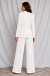 Traje Sastrero Pantalon Y Blazer Mujer Kica