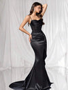 Vestido Fiesta Raso Elegante Gala Kica