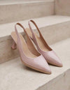 Zapatos Stiletto Punta Fina Taco Trompe Boda Kica