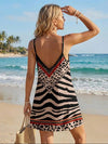 Vestido Solera Corta Verano Animal Print Casual Elisa