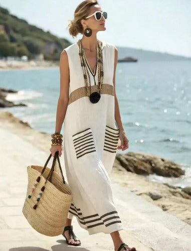 Vestido Largo Playero