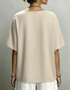 Blusa Lino Suelta