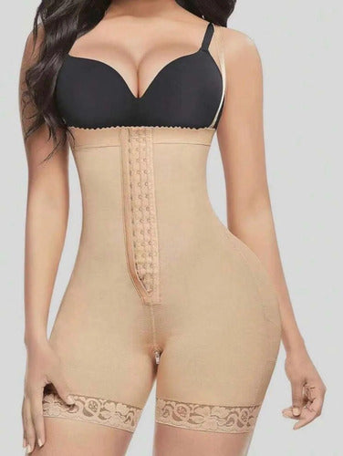 Body Faja Moldeadora Reductor Con Ganchos Y Cierre Kica