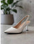 Zapatos Stiletto Punta Fina Taco Trompe Boda Kica