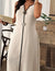Vestido Largo Lino Verano Casual Elegante Elisa